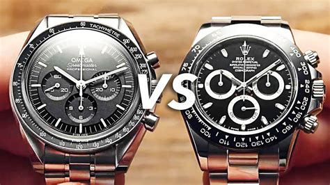 rolex vs omega speedmaster